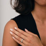 18 Stone Diamond Half Eternity Ring 0.30ct G/SI Diamonds 18k Yellow Gold - All Diamond