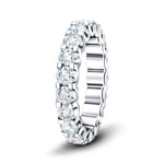 19 Stone Full Eternity Ring 3.00ct G/SI Diamonds In 18k White Gold - All Diamond