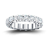 19 Stone Full Eternity Ring 3.00ct G/SI Diamonds In 18k White Gold - All Diamond