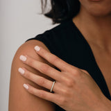 30 Stone Full Eternity Ring 0.75ct G/SI Diamonds In 18k Yellow Gold - All Diamond