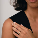 Channel Set Trilogy Crossover Ring 0.33ct G/SI Quality 18k Yellow Gold - All Diamond