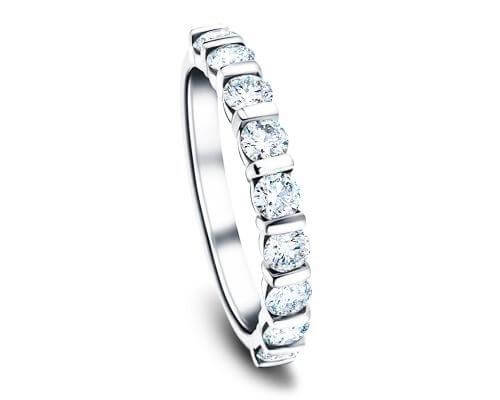 Platinum Diamond & Gemstone Rings | All Diamond