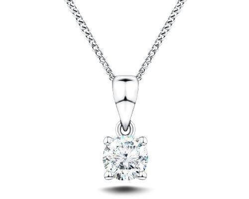 Platinum Diamond Necklaces & Pendants | All Diamond