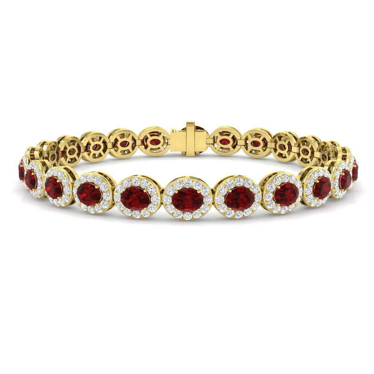 Ruby & Diamond Bracelets | All Diamond