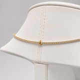 Classic Diamond Tennis Necklace 8.50ct G/SI Quality 18k Yellow Gold