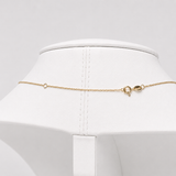 Heart Pendant 0.02ct Diamond 9k Yellow Gold