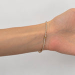 Classic Diamond Tennis Bracelet 2.00ct G/SI in 9k Yellow Gold - All Diamond
