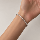 Classic Diamond Tennis Bracelet 6.00ct G/SI in 18k White Gold - All Diamond