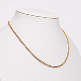 Classic Diamond Tennis Necklace 12.00ct G/SI Quality 18k Yellow Gold - All Diamond