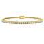Illusion Diamond Tennis Bracelet 1.25ct G/SI in 18k Yellow Gold - All Diamond