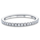 28 Stone Full Eternity Ring 1.00ct G/SI Diamonds In 18k White Gold - All Diamond