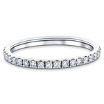 35 Stone Full Eternity Ring 0.50ct G/SI Diamonds In 18k White Gold - All Diamond