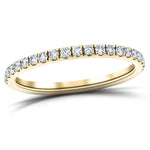 40 Stone Full Eternity Ring 0.40ct G/SI Diamonds In 18k Yellow Gold - All Diamond