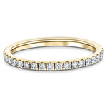 50 Stone Full Eternity Ring 0.30ct G/SI Diamonds In 18k Yellow Gold - All Diamond