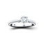 Certified Solitaire Diamond Engagement Ring 0.33ct H/SI Quality In Platinum - All Diamond
