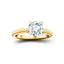 Certified Solitaire Diamond Engagement Ring 1.50ct G/SI Quality 18k Yellow Gold - All Diamond
