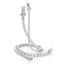 Claw Diamond Tennis Bracelet 5.00ct G-SI in 18k White Gold - All Diamond