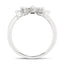 Diamond Marquise Crown Ring 0.60ct G/SI Quality in 18k White Gold - All Diamond