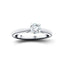 Diamond Solitaire Engagement Ring 0.33ct G/SI Quality 18k White Gold - All Diamond