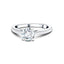 Diamond Solitaire Engagement Ring 0.70ct G/SI Quality 18k White Gold - All Diamond