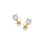 Diamond Stud Earrings 0.40ct G/SI Quality in 18k Yellow Gold - All Diamond