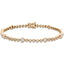 Diamond Tennis Bracelet 1.50ct G-SI in 9k Rose Gold - All Diamond