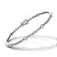 Diamond Tennis Bracelet 5.15ct G-SI in 18k White Gold - All Diamond
