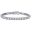 Diamond Tennis Bracelet 8.40ct G-SI in 18k White Gold - All Diamond