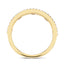 Diamond Wedding Ring 0.60ct G/SI Quality in 18k Yellow Gold - All Diamond