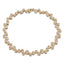 Rub Over Diamond Tennis Bracelet 1.40ct G/SI in 9k Rose Gold - All Diamond