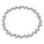 Rub Over Diamond Tennis Bracelet 1.40ct G/SI in 9k White Gold - All Diamond
